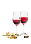 Galway Crystal Elegance Red Wine Glasses Pair