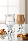 Galway Crystal Latte Mugs Pair