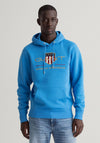 Gant Archive Shield Hoodie, Day Blue