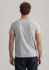 Gant Archive Shield T-Shirt, Grey Melange