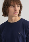 Gant Original Crew Neck T-Shirt, Blue