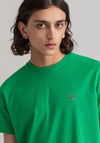 Gant Original T-Shirt, Grass Green