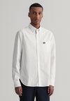 Gant D1 Retro Logo Oxford Shirt, White