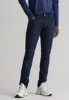 Gant Hayes Retro Shield Slim Fit Jeans, Evening Blue