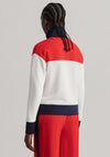 GANT Womens Retro Shield Half Zip Sweater, Multi