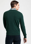 Gant Superfine Lambswool Crew Neck Sweater, Green
