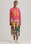 GANT Womens Rope Icon Sweatshirt, Rapture Rose