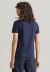 GANT Womens Rope Icon T-Shirt, Evening Blue