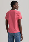 GANT Womens Original V Neck T-Shirt, Rapture Rose