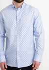 Gant Coupe Dot Print Shirt, Capri Blue