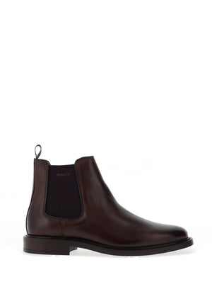 Gant St Akron Chelsea Boot, Dark Brown