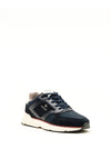GANT Beeker Lace Up Leather Trainers, Navy Multi