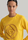 Gant Rope Icon Sweatshirt, Yellow