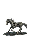 Genesis Horse Free Spirit Driftwood Style Ornament, Bronze
