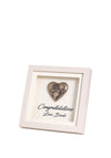 Genesis Framed Occasions Love Birds Frame, White