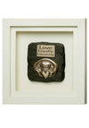 Genesis Claddagh Frame Ornament, White