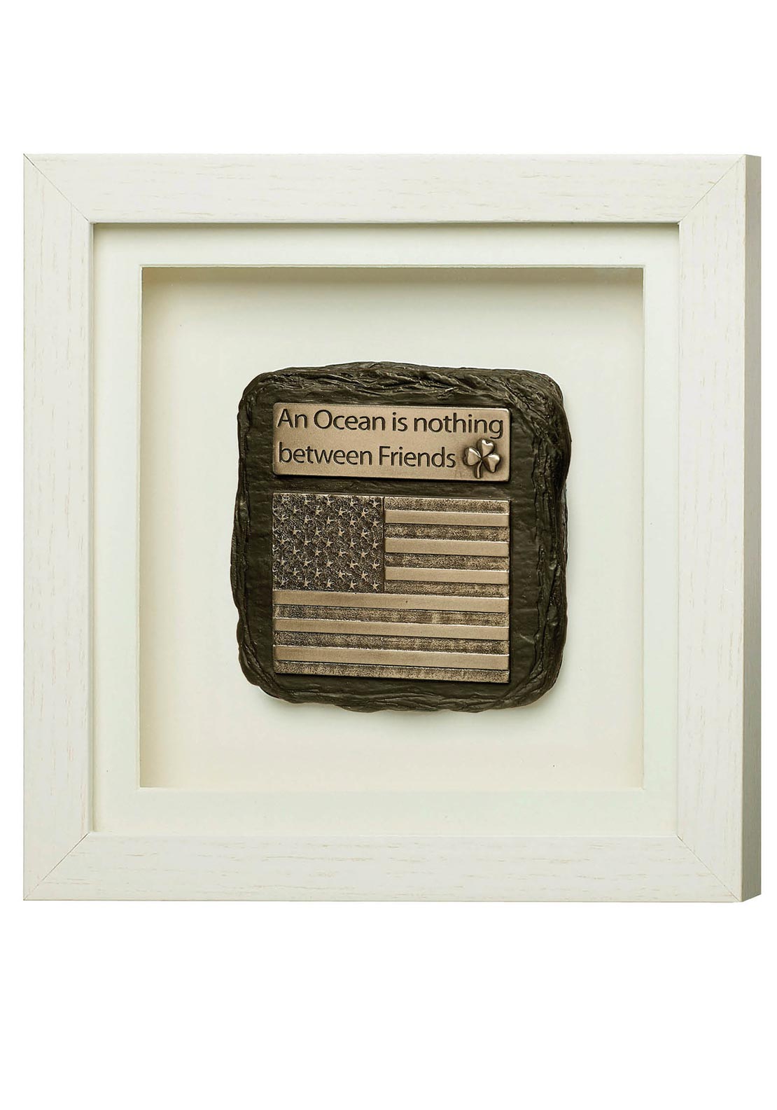 Genesis Friendship Frame White Ornament