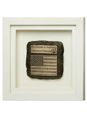 Genesis Friendship Frame White Ornament