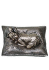 Genesis Sweet Dreams (Girl) Ornament 2.5”Height 5” Weight 4.75 “Depth, Cast Bronze