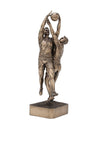 Genesis Highfielding Footballers Sculpture, Bronze