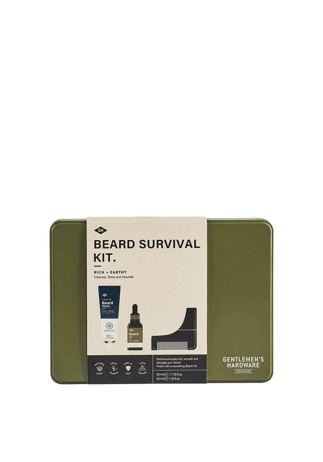 Gentlemans Hardware Beard Survival Kit