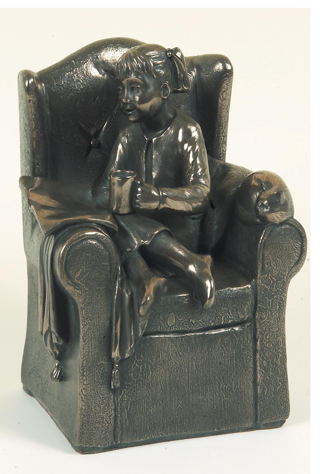 Genesis Bookend Girl Ornament
