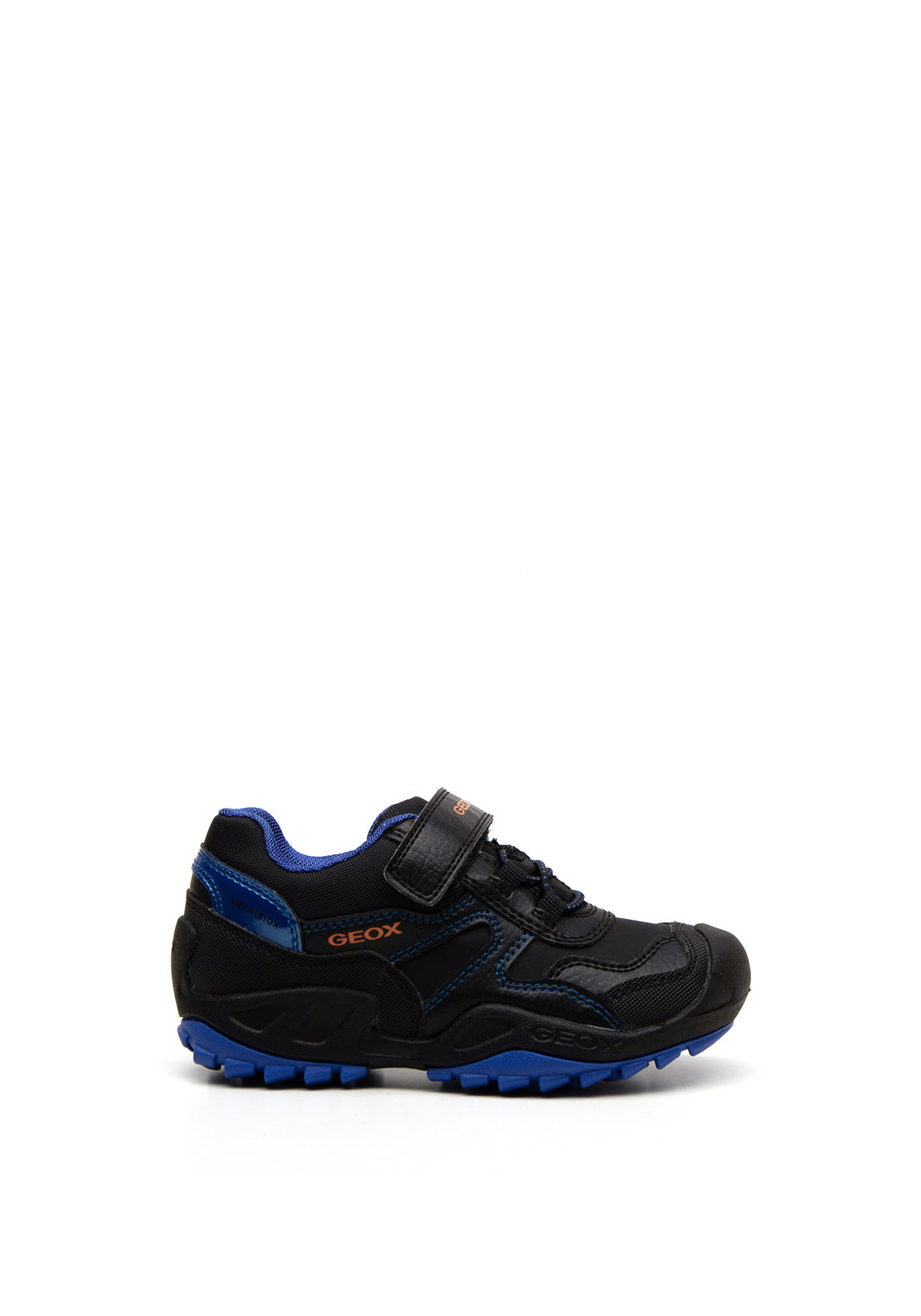 Geox Boys Savage Waterproof Trainer, Black