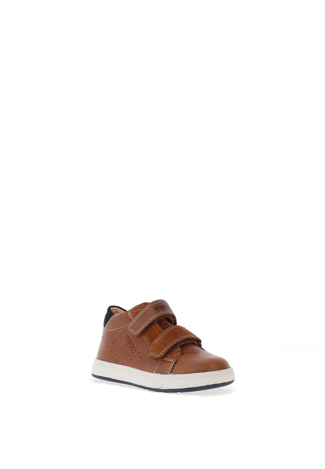 Geox Boys Velco High Top Shoes, Tan