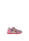 Geox Girls Character Gel Heart Trainers, Pink