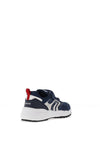 Geox Boys Heevok Velcro Strap Trainer, Navy