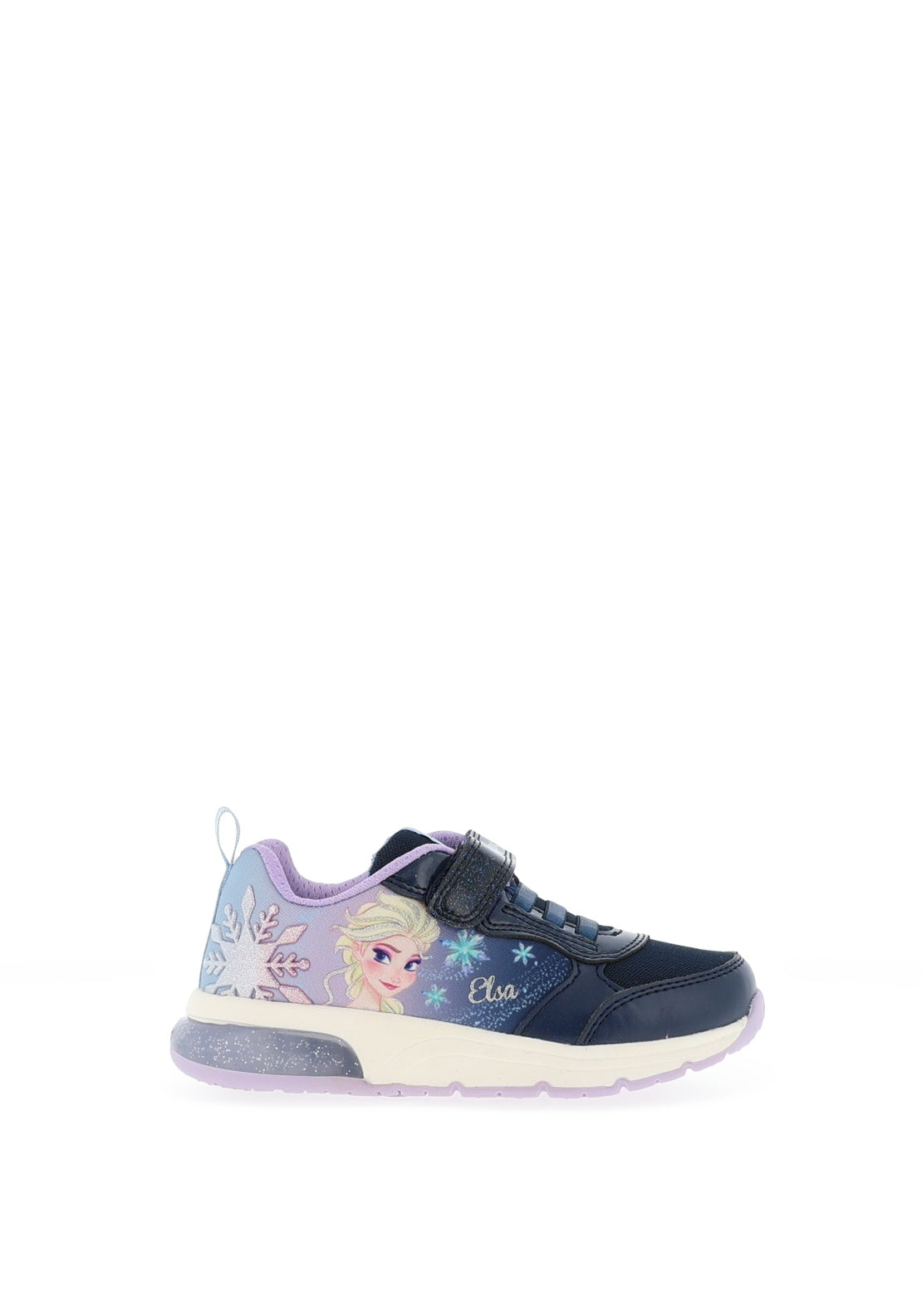 Geox Girls Spaceclub Light up Trainers, Navy