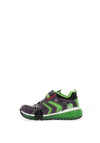 Geox Boys Bayonyc Light up Trainers, Green