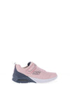 Skechers Girls Microspec Max Epic Brights Velcro Trainer, Pink