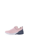 Skechers Girls Microspec Max Epic Brights Velcro Trainer, Pink