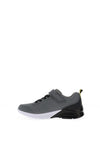 Skechers Boys Microspec Max Velcro Trainer, Grey