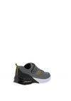 Skechers Boys Microspec Max Velcro Trainer, Grey