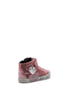 Geox Toddler Heart Lets Dream Hi Top Trainers, Pink
