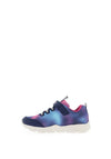 Geox Girls Torque Mesh Strap Trainers, Navy