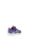 Geox Girls Torque Mesh Strap Trainers, Navy
