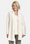 Gerry Weber Oversized Top with Detachable Scarf, Cream