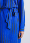 Gerry Weber Striped Shirt Dress, Blue