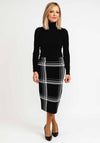 Gerry Weber Monochrome Skirt, Black & White