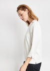 Gerry Weber Ribbed Sweater, White
