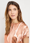 Gerry Weber Abstract T-Shirt, Peach Multi
