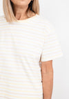 Gerry Weber Striped T-Shirt, Yellow Multi