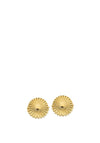 ChloBo Sunburst Stud Earrings, Gold