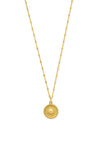 ChloBo Sun Catcher Charm Necklace, Gold