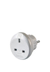 Go Travel Adaptor Plug, IRL/UK to Europe