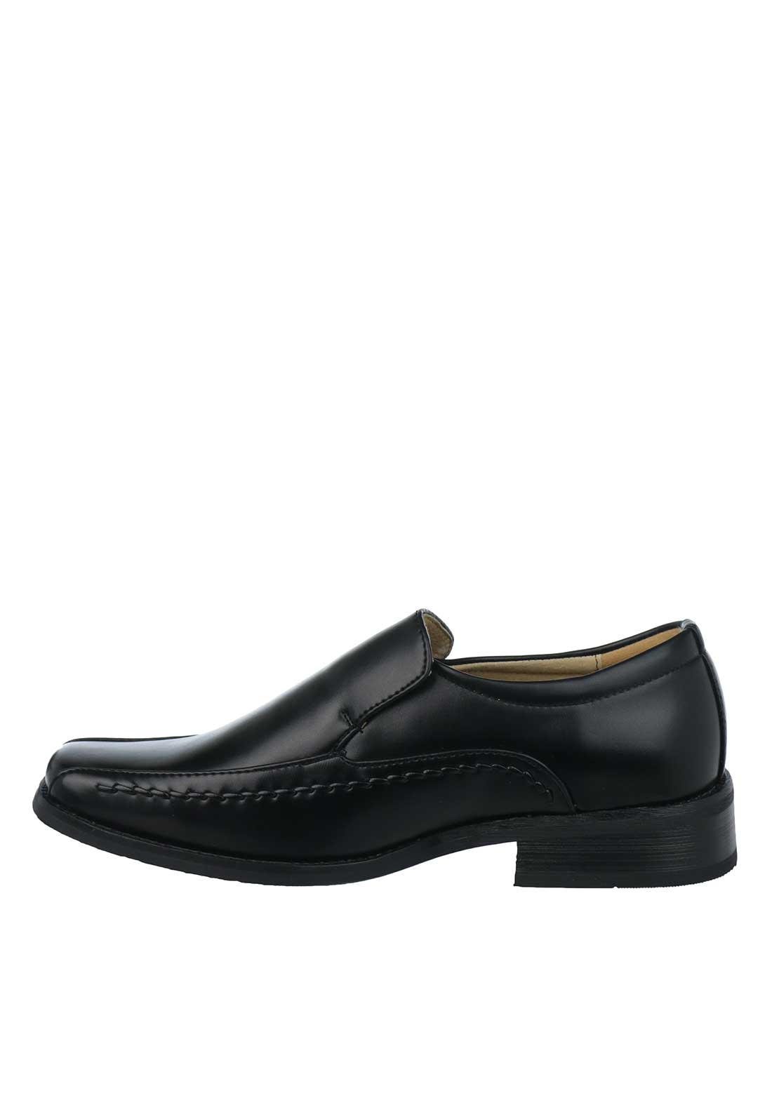 Goor Boys Formal Loafer Shoe, Black