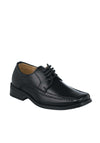 Goor Boys Formal Laced Shoes, Black